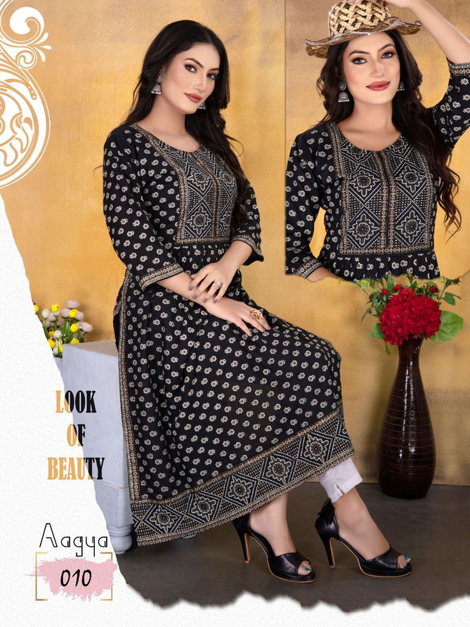 Aagya Naira Long Kurti Catalog